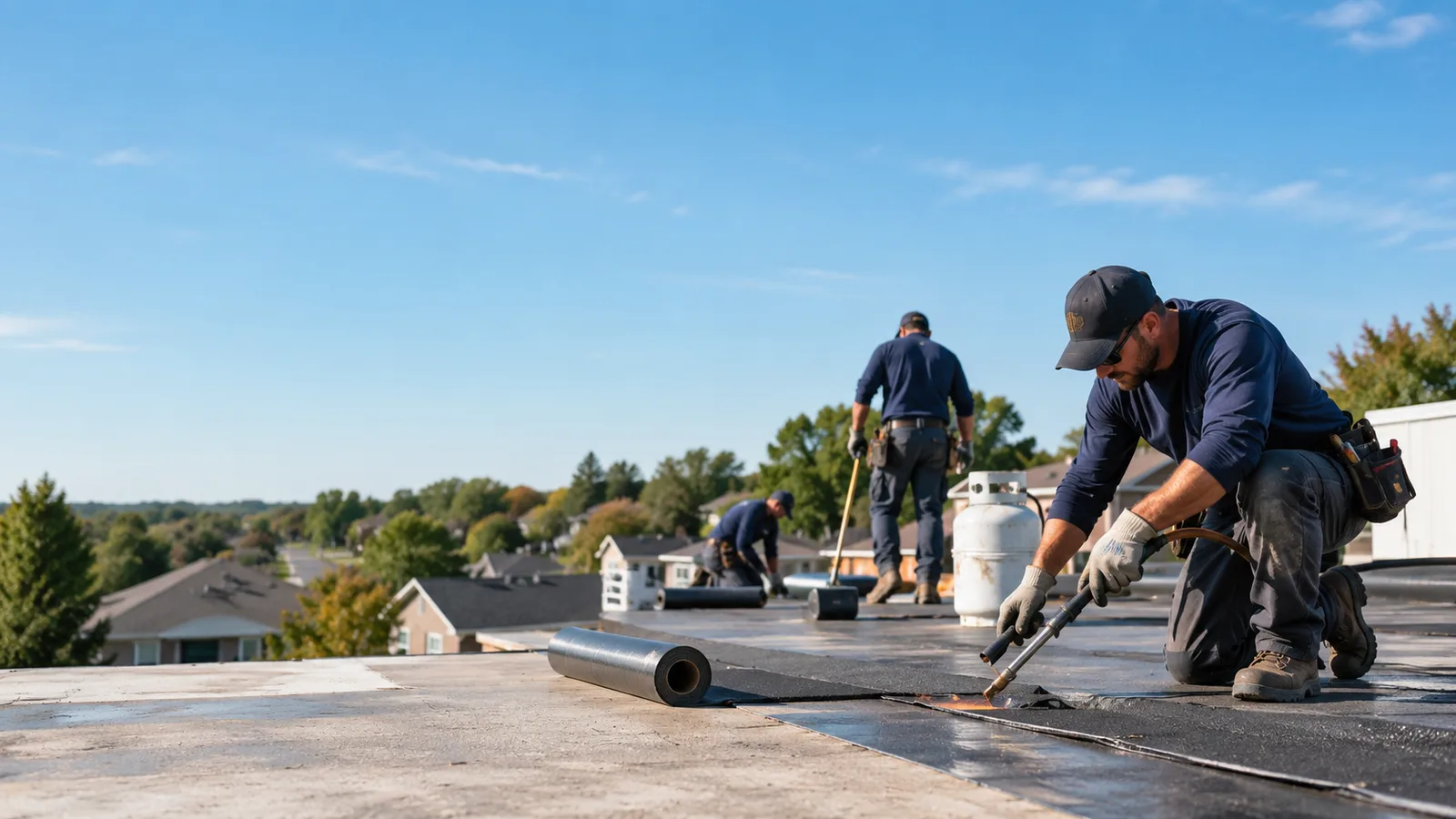 Flat Roof Leak Repair providers in Rice, TX